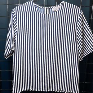 Alyssa Carr Stripped Blouse